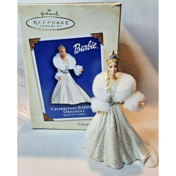 Sealed Celebration Barbie Ornament Hallmark Keepsake Series Special 2003 Edition - Picture 1 of 8